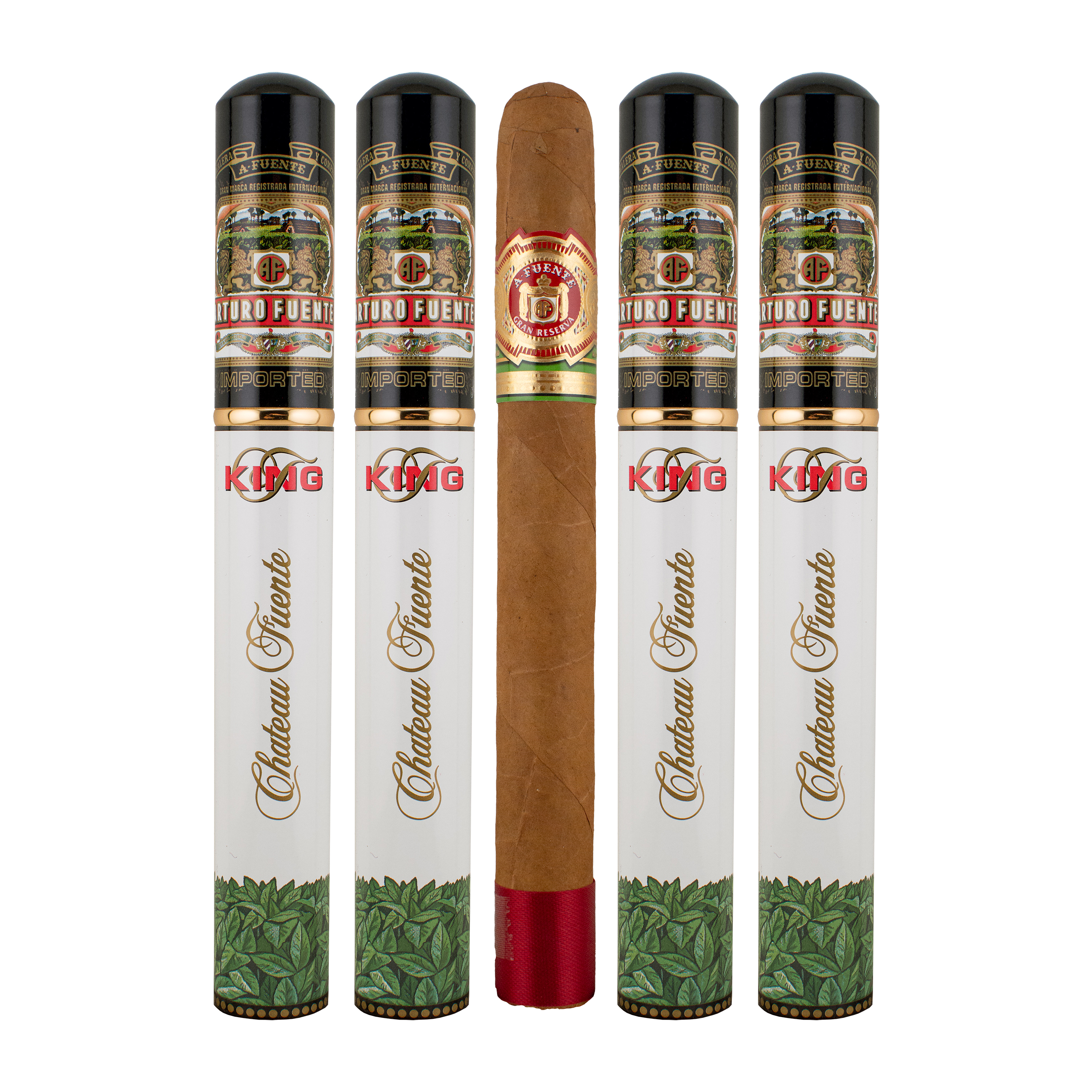 Arturo Fuente Chateau King T Natural Cigar - 5 Pack